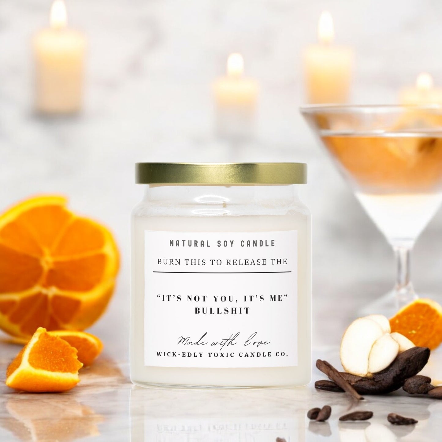 IT'S NOT YOU, IT'S ME CANDLE - FRESH STARTS & SELF LOVE