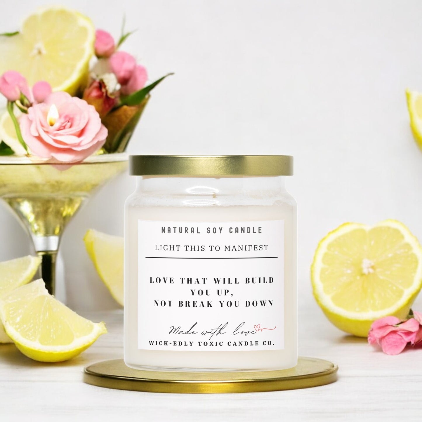 THE LOVE THAT WILL BUILD YOU UP CANDLE | LOVE & RENEWAL