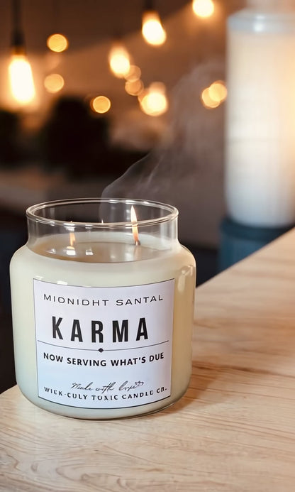 KARMA CANDLE- SANTAL LE LABO SCENTED- 22oz